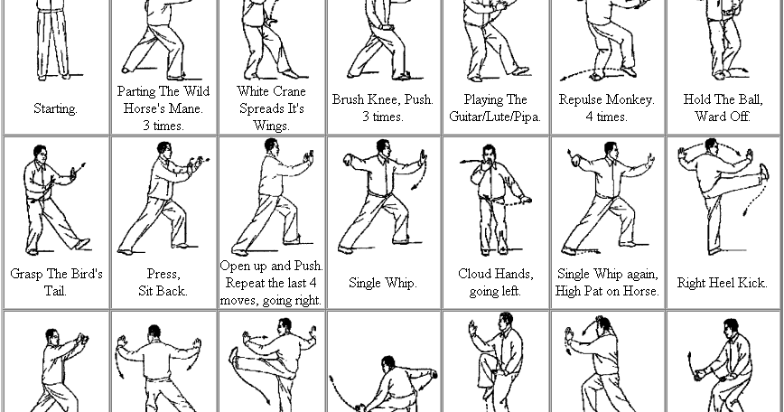 yang style tai chi 108 movements pdf free