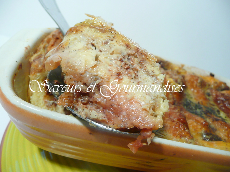 Saveurs et Gourmandises Bread and Butter Pudding of Gordon Ramsay