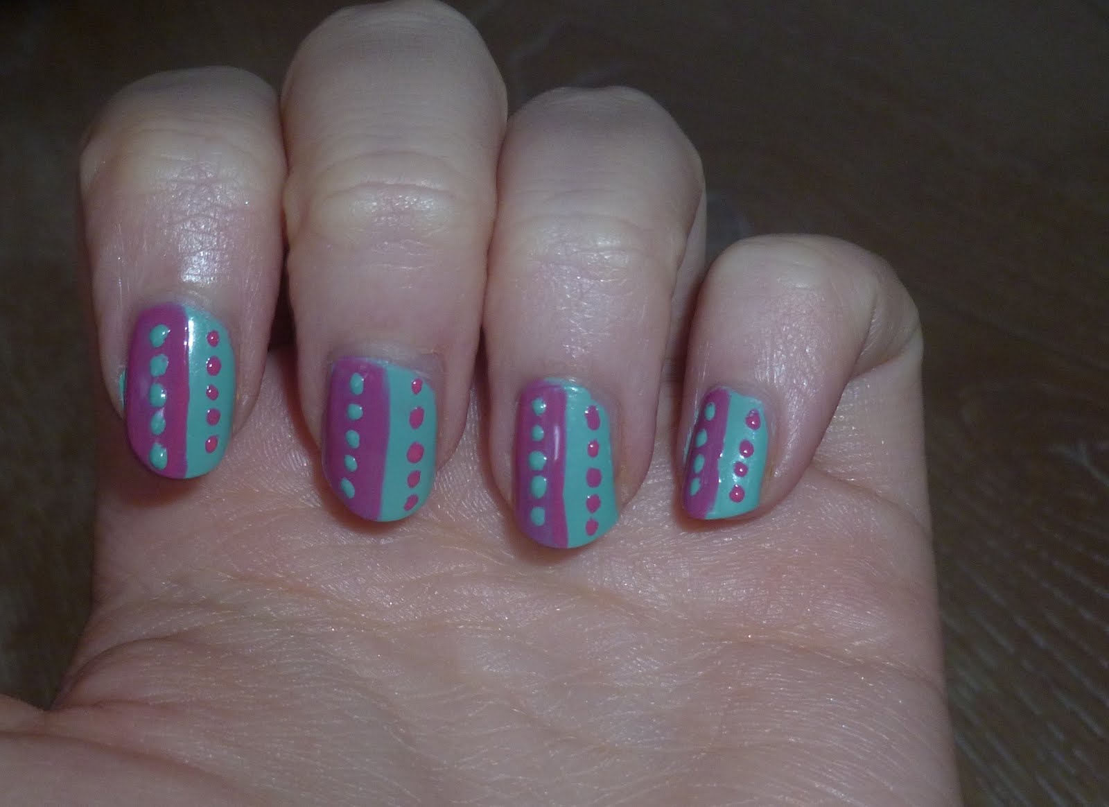 Spotty & Stripey Nails