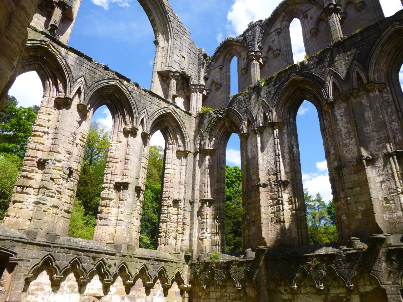 Getting About a Bit Walking Fountains Abbey