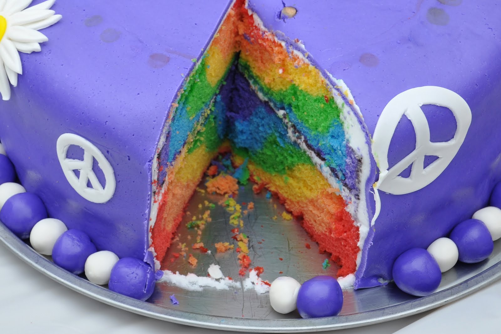 Tie Dye Fondant