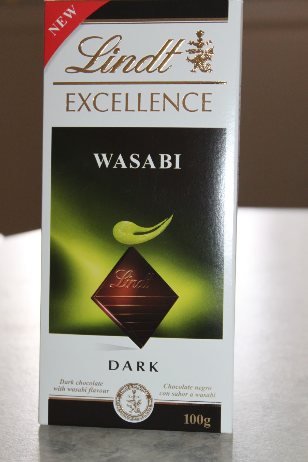 Tea Time Product Reviews Lindt Excellence Wasabi Dark Chocolate Bar, and Cadbury Snow Bites