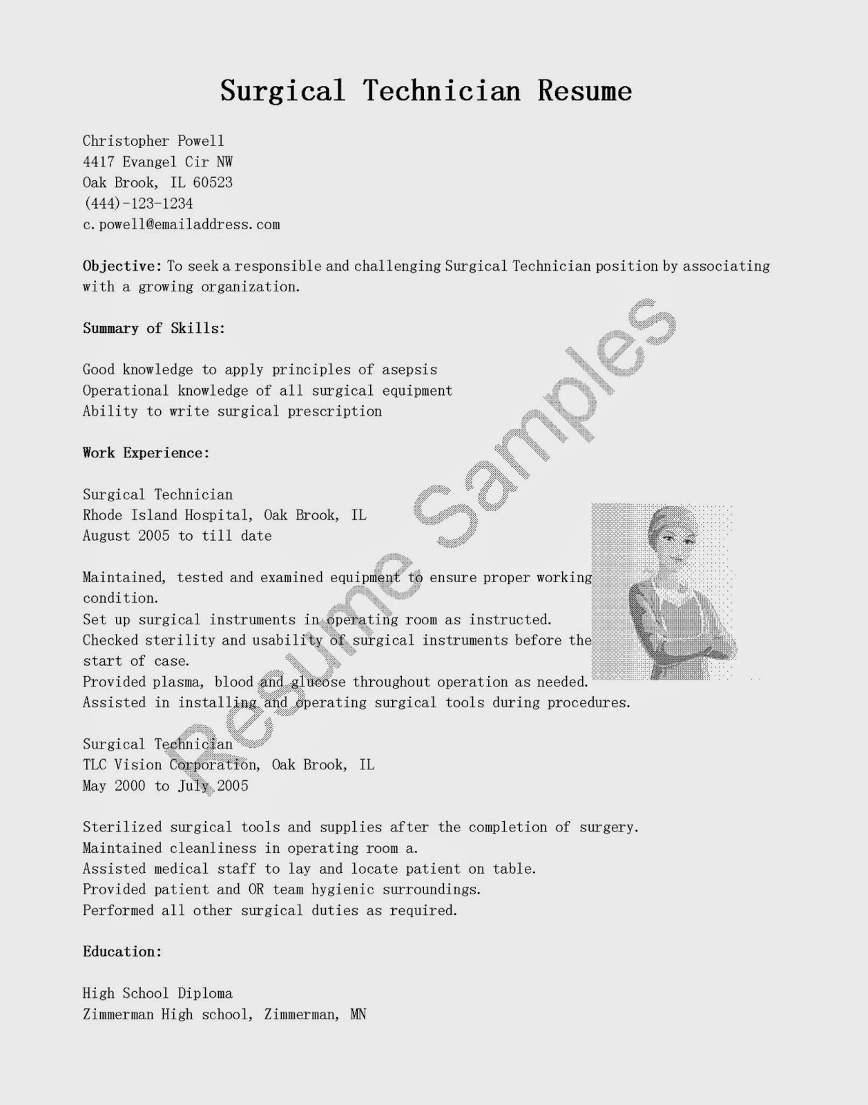 cable installer resume sample