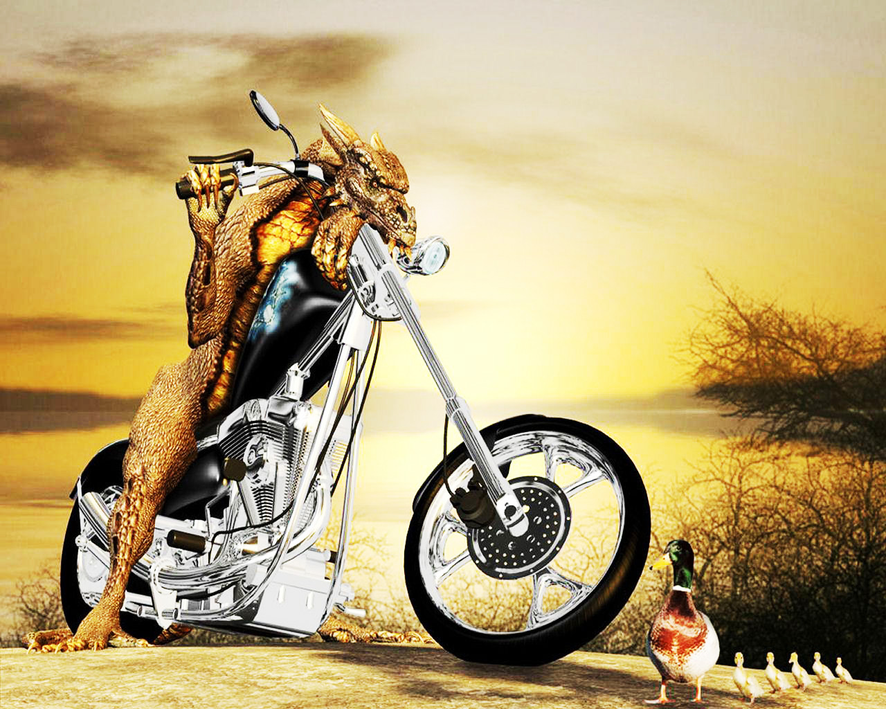 dragon biker