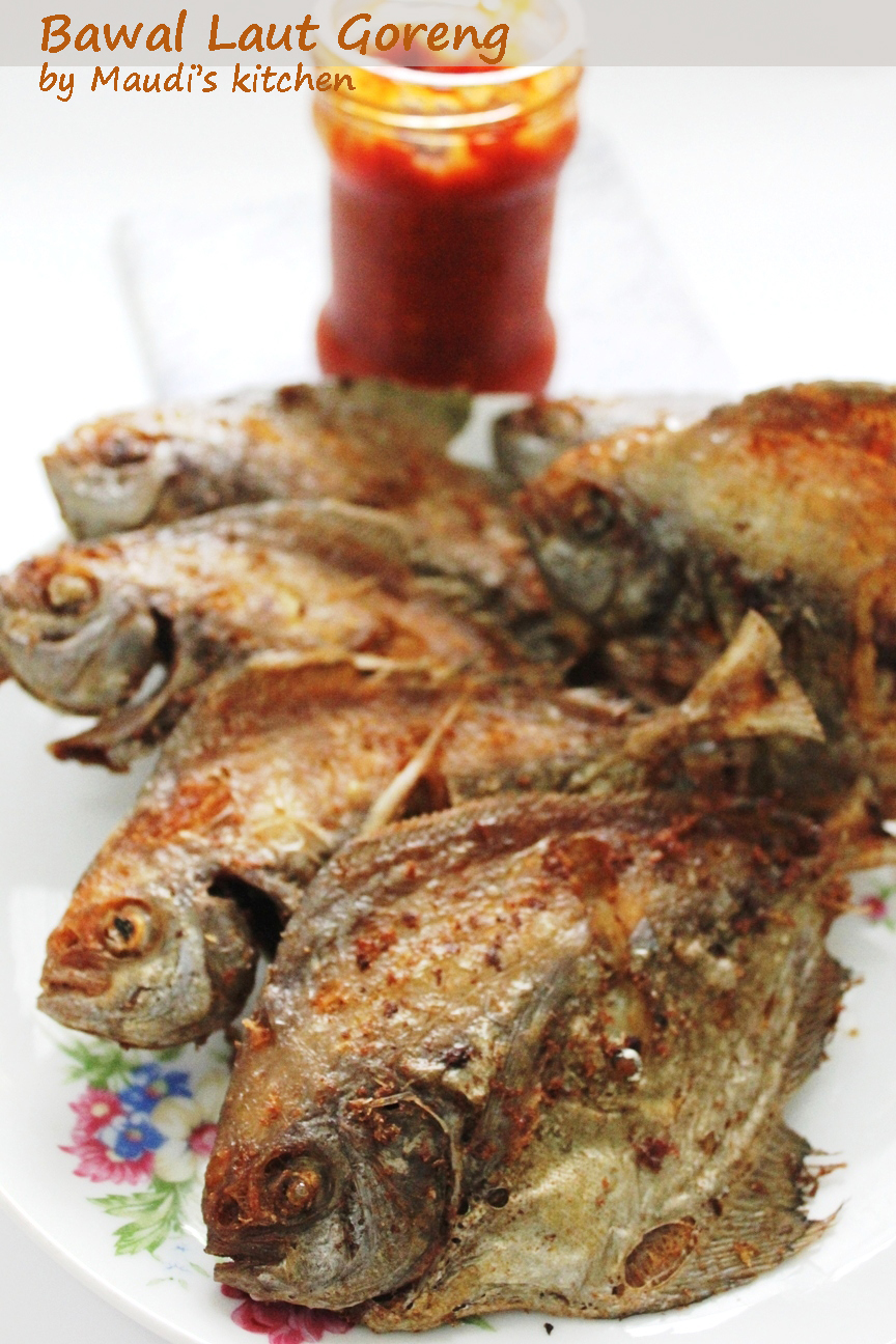 Maudi S Kitchen Bawal Laut Goreng