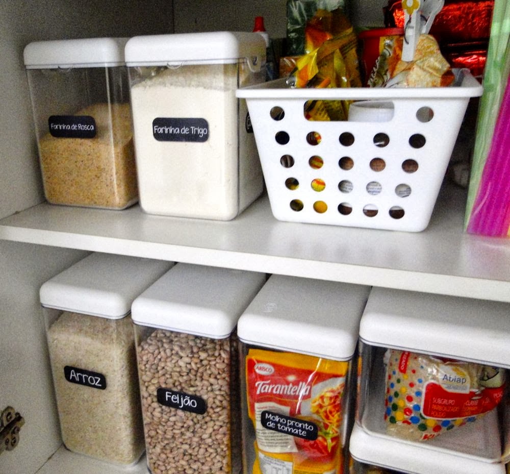 Tu Organizas.: Armário de mantimentos
