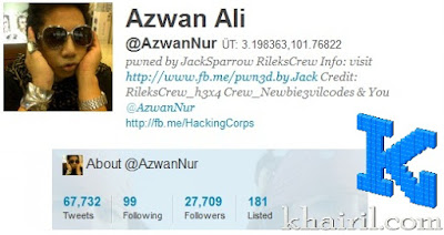 Azwan ali twitter