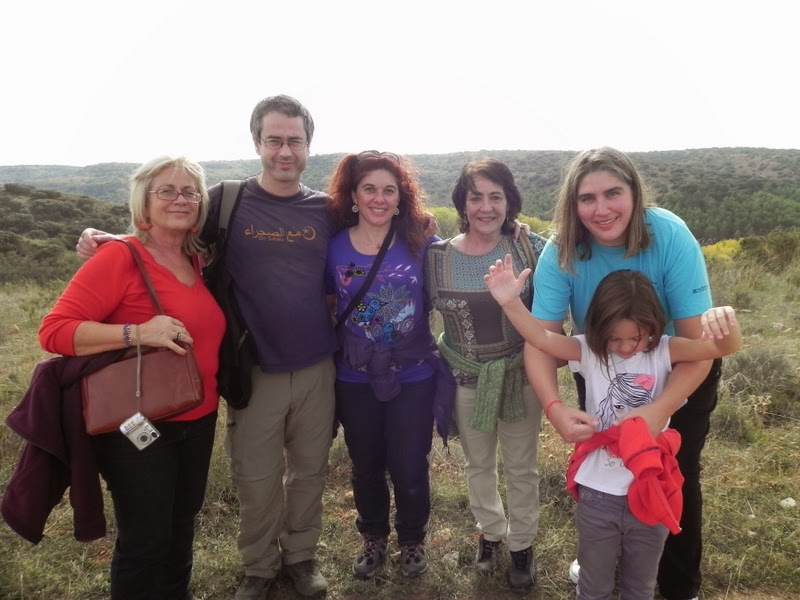 Annur, Luis, Toñi, Isabel, Paula e Irene