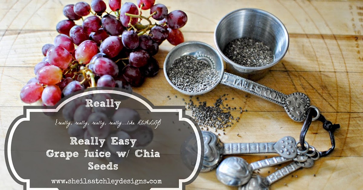 Sheila Atchley Designs A Vitamix Recipe "Really Easy Grape Juice With