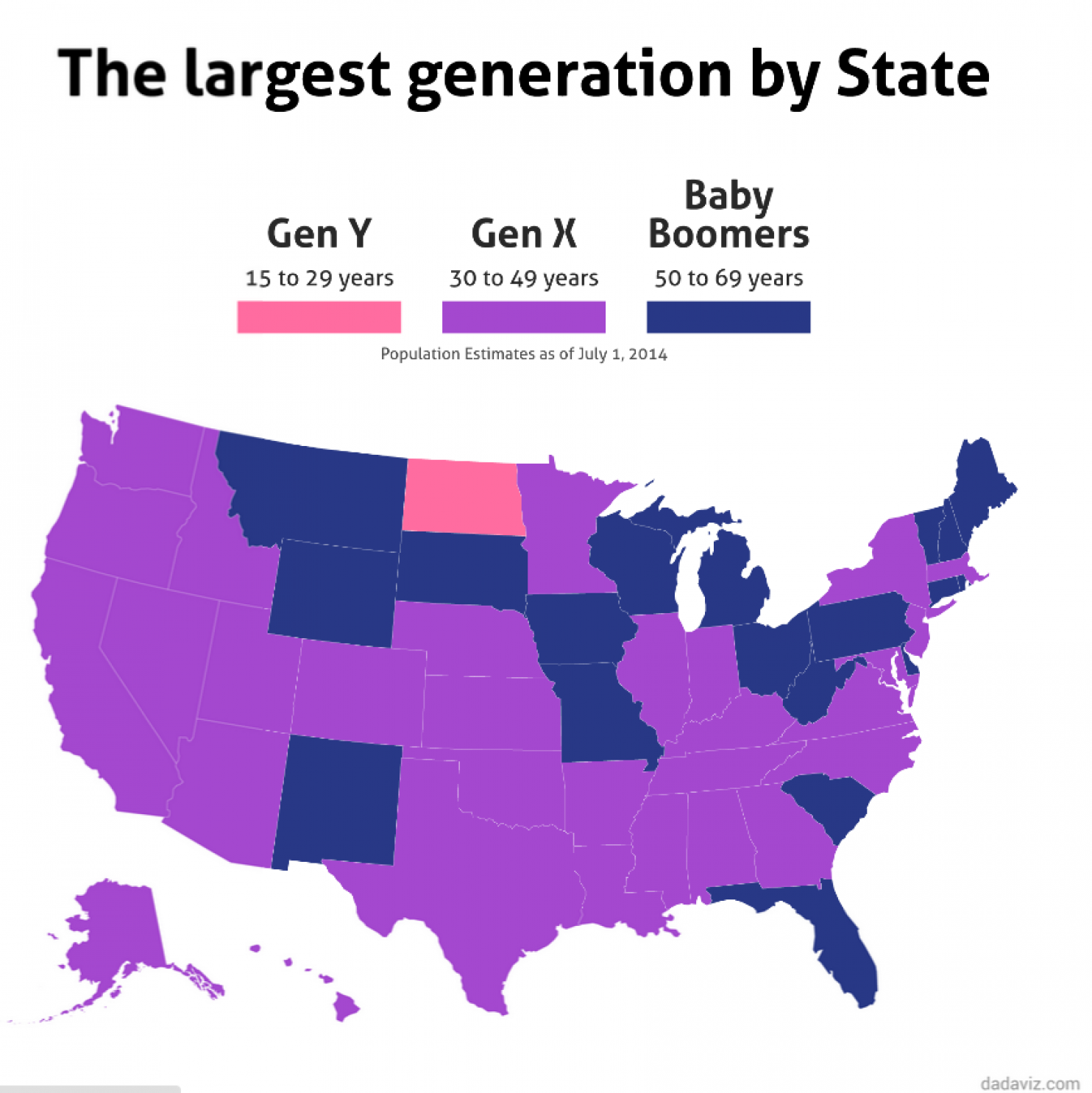 most populous states