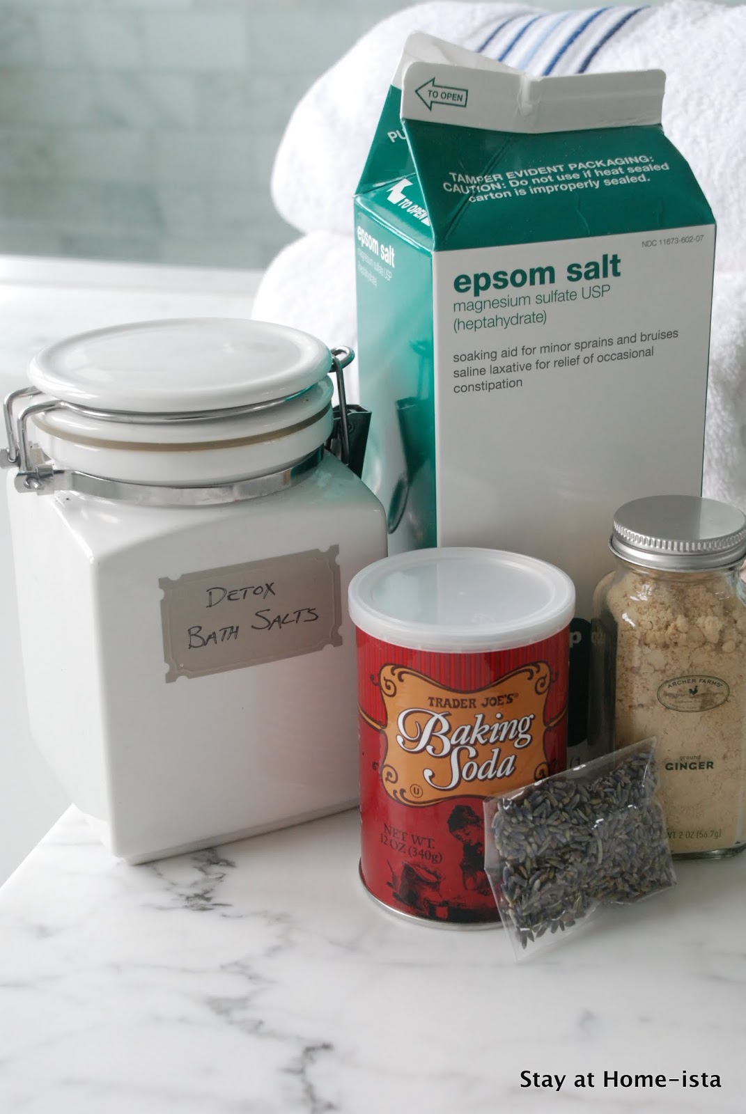 Stay at Homeista Detox Bath Salts