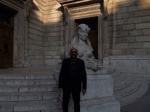 At the "Hungarian State Opera" on plush Andrassy Avenue of Budapest.