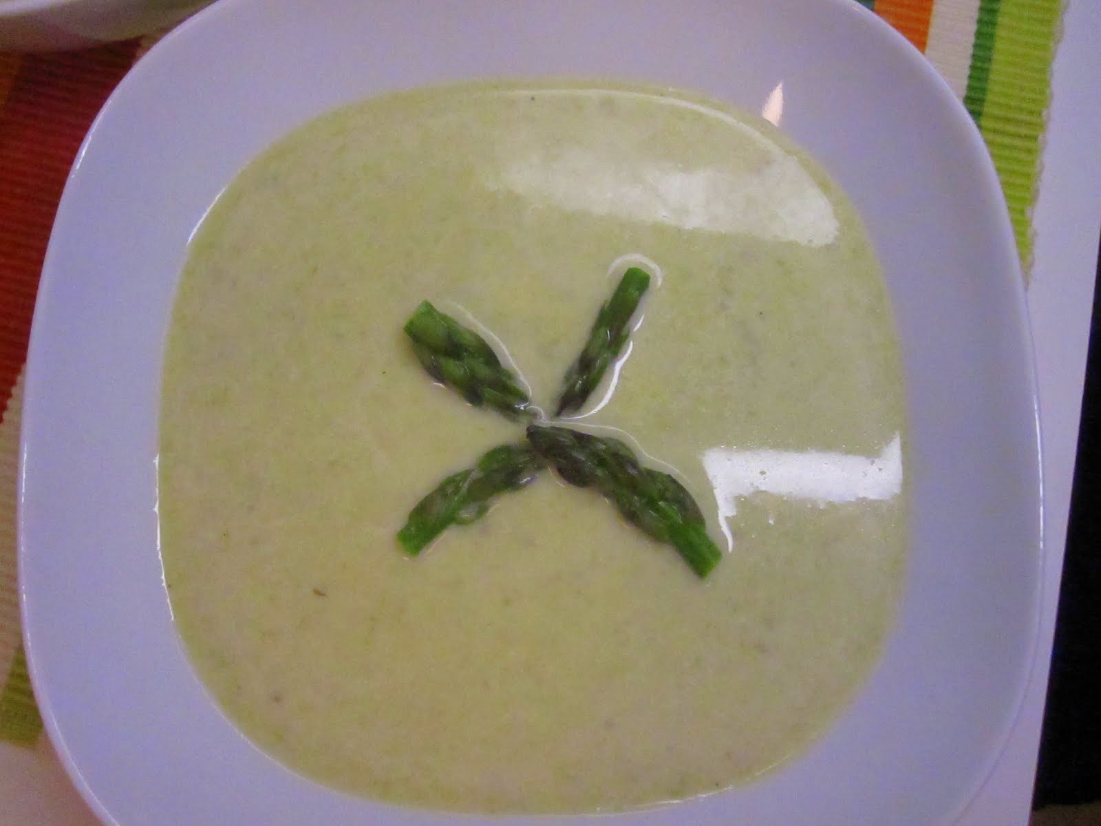 Elizabeth's Dutch Oven Asparagus Soup