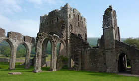 Llanthony Priory tower and nave