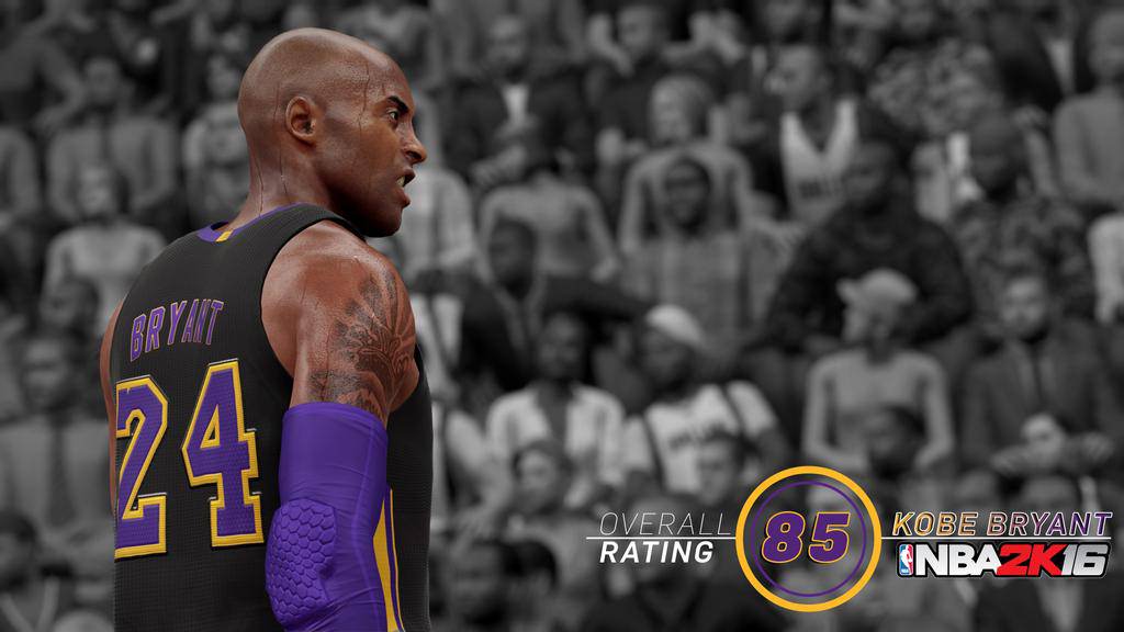 NBA 2k16 : Kobe Bryant Rating