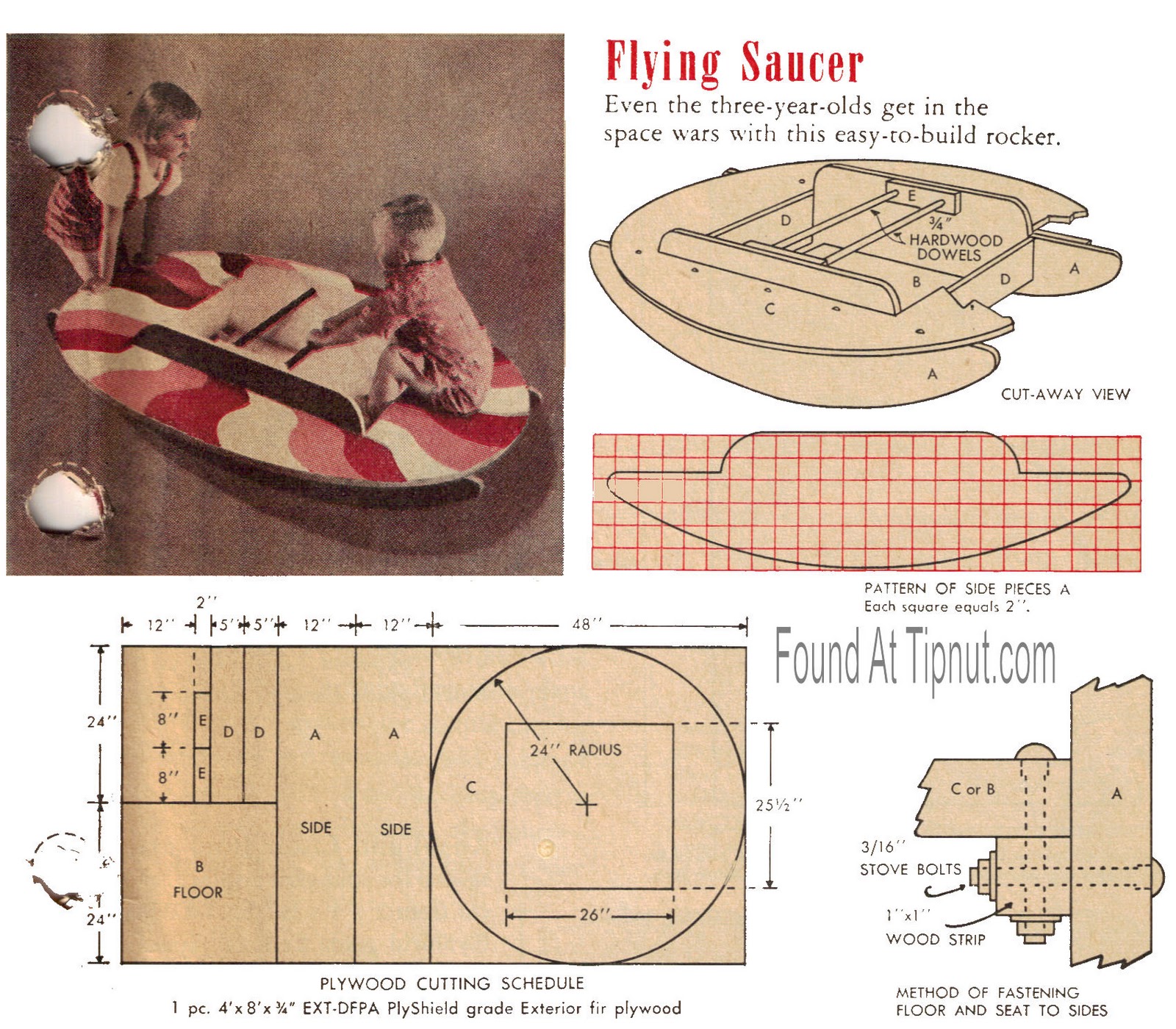 Wood Working Plans , Shed Plans and more Flying Saucer