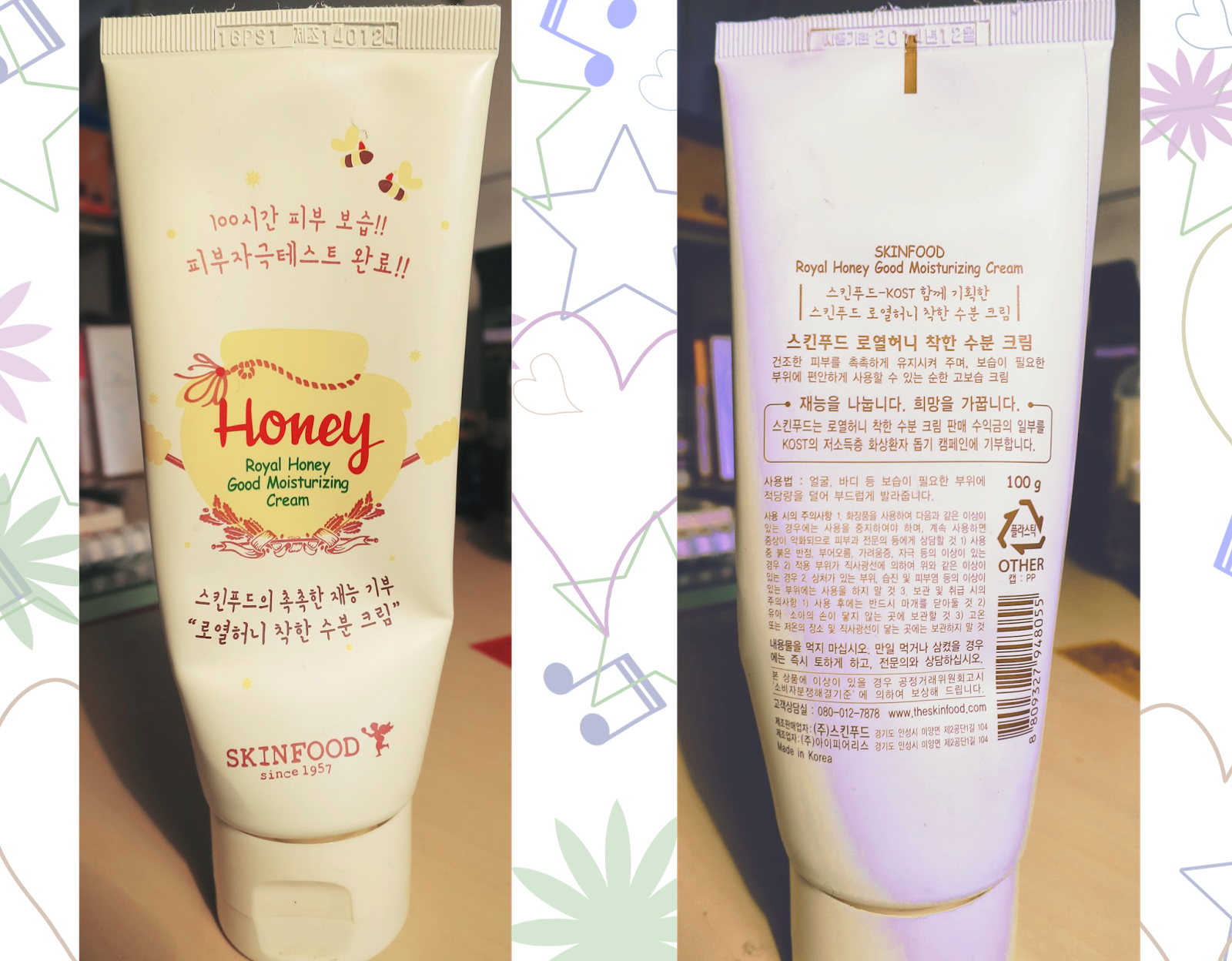 skin food royal honey good moisturizing cream review