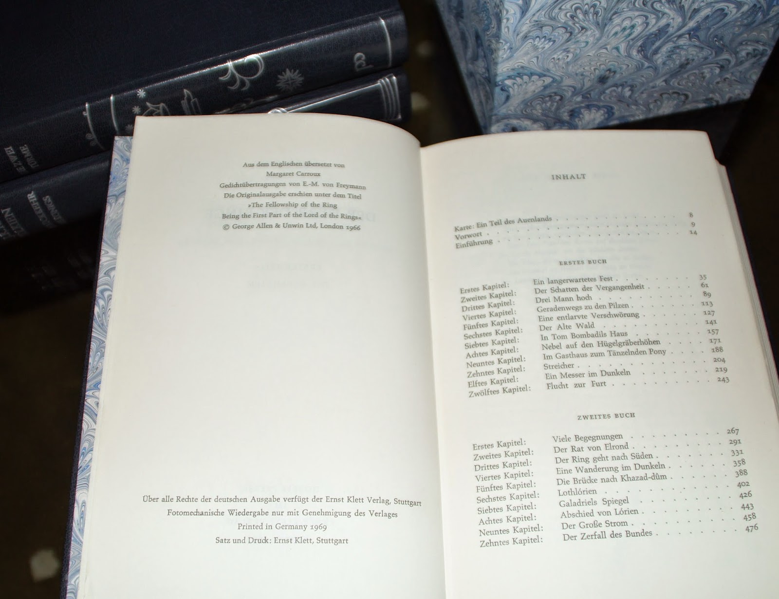 Tolkien Collection Herr der Ringe Erstausgabe 1969/1970 neu gebunden im Schuber.