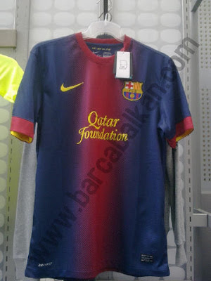 El nuevo uniforme del Barcelona 2012-2013