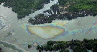 oil-polluted Ogoniland