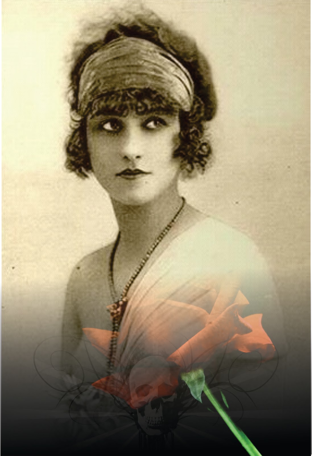 vestido rosa caveira