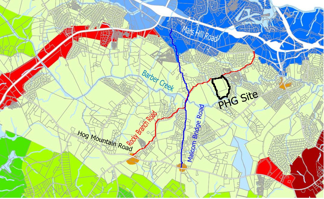 Oconee County Observations R3 Zoning Category Requested by