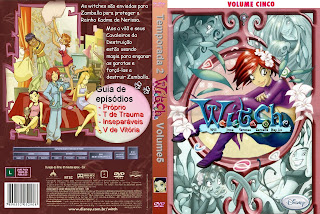 Capas dos DVD's da segunda temporada de W.I.T.C.H. (versão Brasileira)  Temp+2,+vol+5