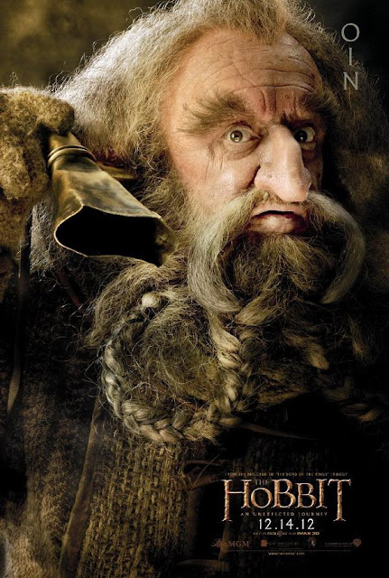 The Hobbit, character poster, oin The Hobbit, character poster, oin