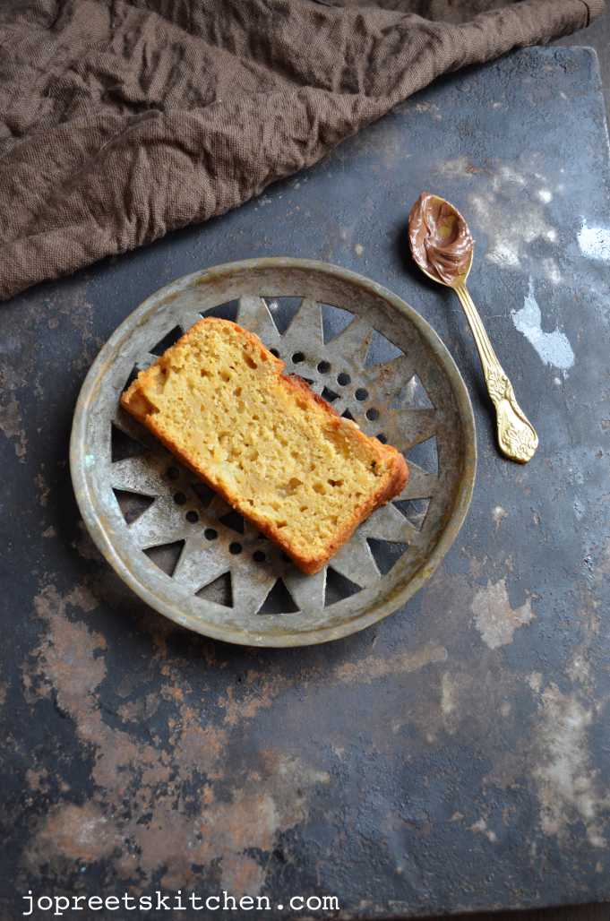 Wheat, Apple & Mango Bread Eggless Baking Jopreetskitchen
