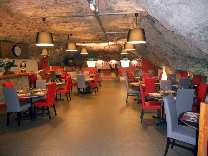Restaurant troglodyte à Amboise