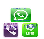Whatsapp, Line, Viber Us