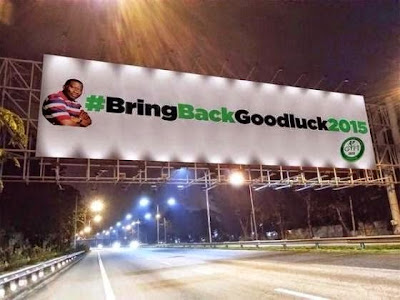 Pres. Jonathan orders removal of offensive #bringback Jonathan signs