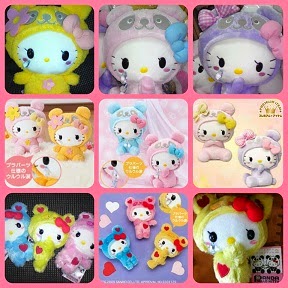 Sanrio Panda Hello Kitty Tear Drop Collection