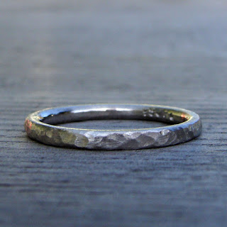 palladium wedding band