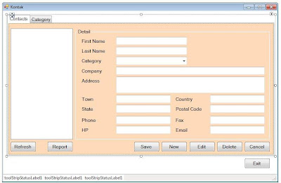 Belajar Visual Studio 2010 Sampel Crud Dan Reporting Dalam