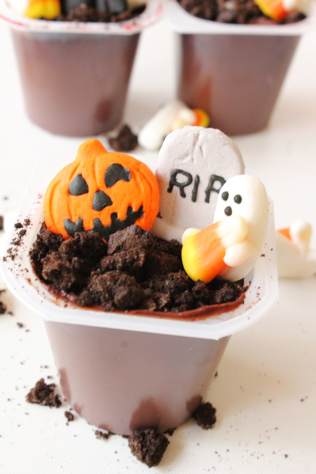 Halloween Pudding Cups The Happy Flammily