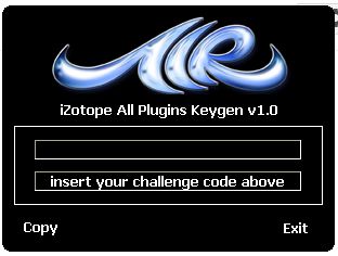 Izotope ozone 4 keygen challenge code