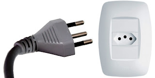 Power plug type N Brazil power plug