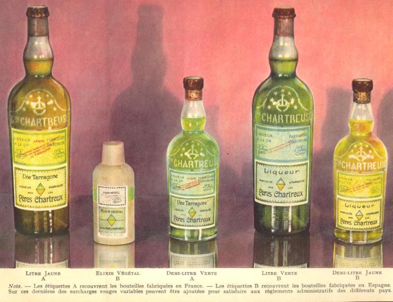 Liqueur de Chartreuse Verte : coffrets et produits dérivés