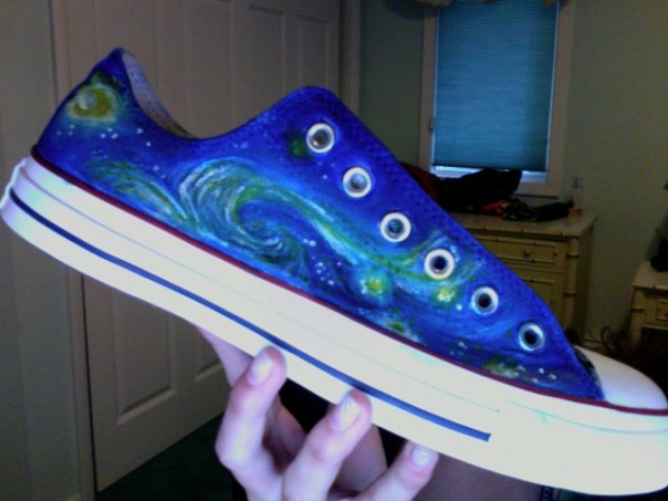 Painting Converse