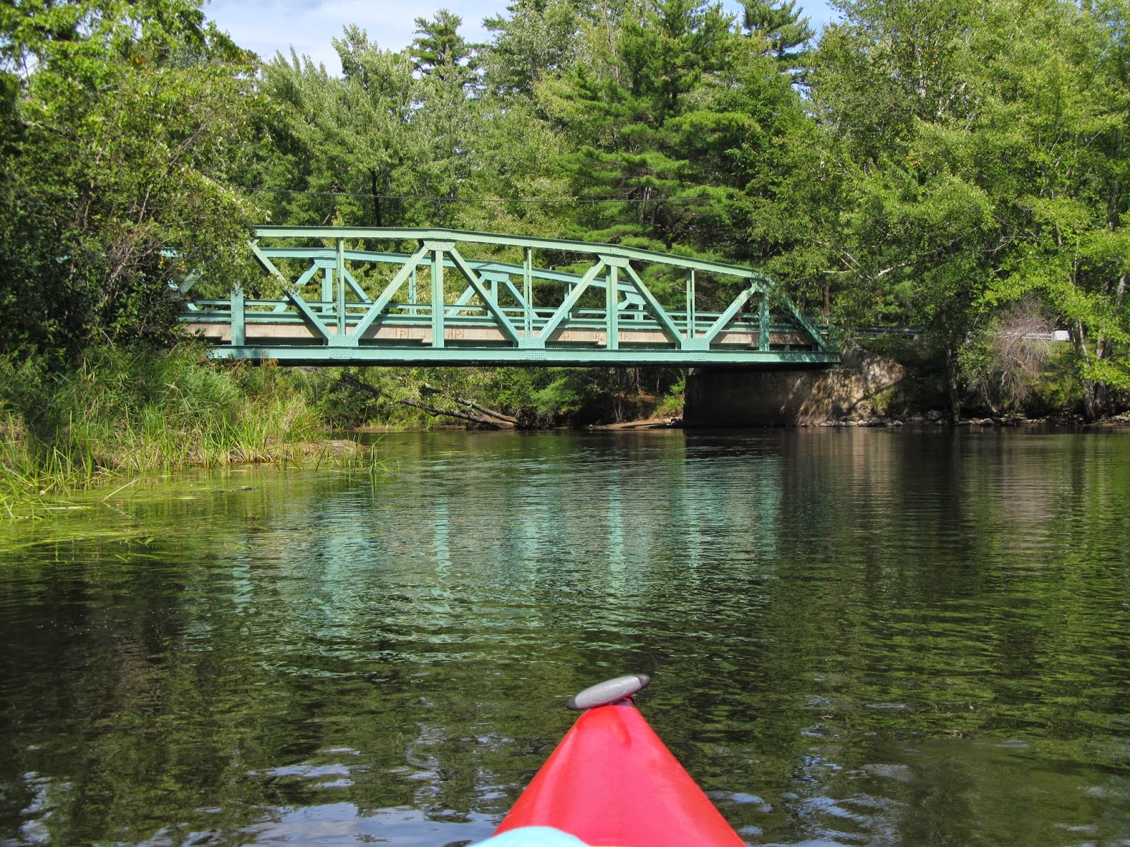 Recreational Kayaking in Maine Crooked River , Casco Maine