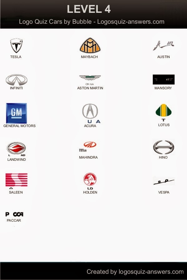 Car logo quiz level 8 Wastoo