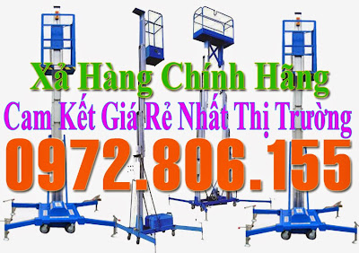 Chuyên bán thang nâng người, thang nâng hàng nhập Đức, Đài Loan, Nhật giá xưởng