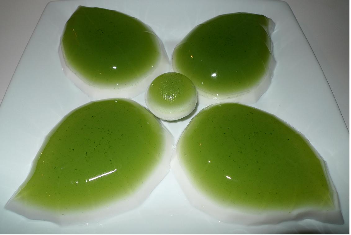 Amporn's Thai Kitchen: Thai coconut pandanus gelatin