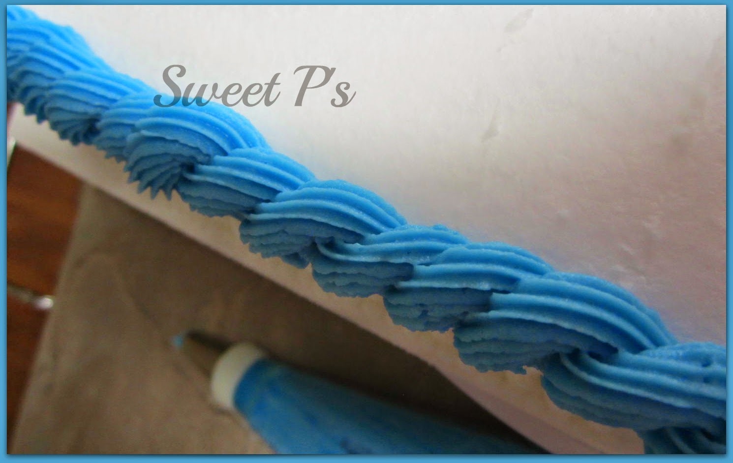 Simple Buttercream Borders Sweet P's Cake Decorating & Baking Blog