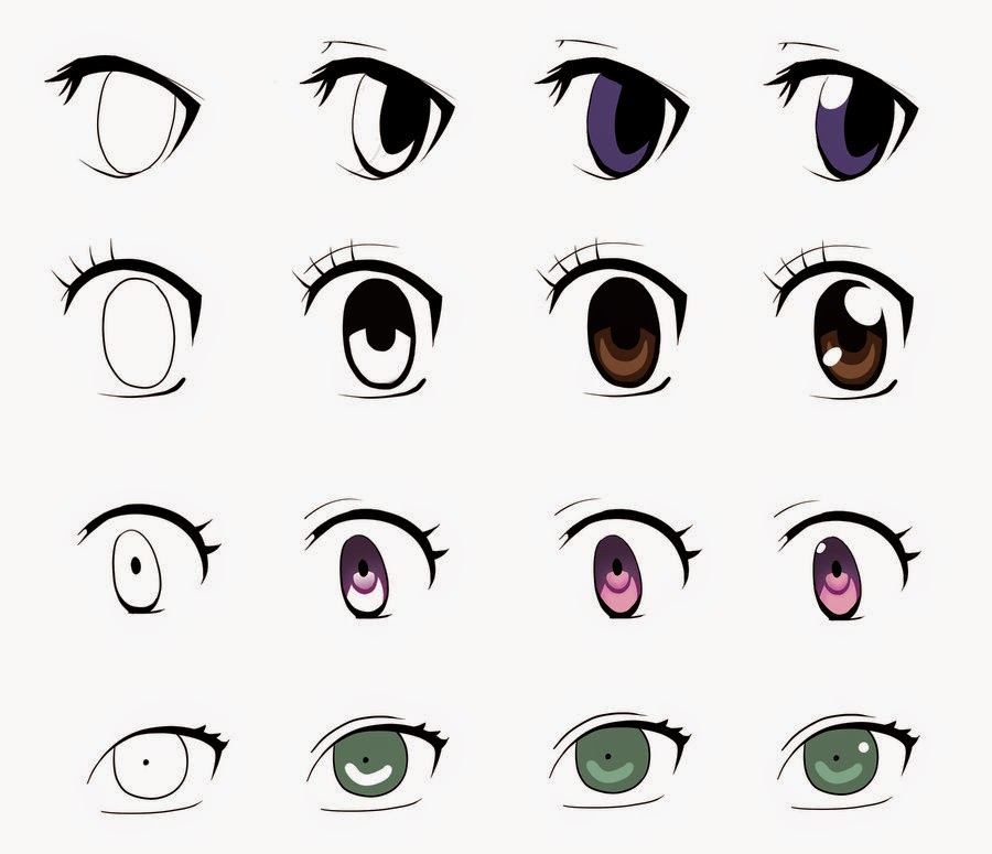 anime eyes drawing