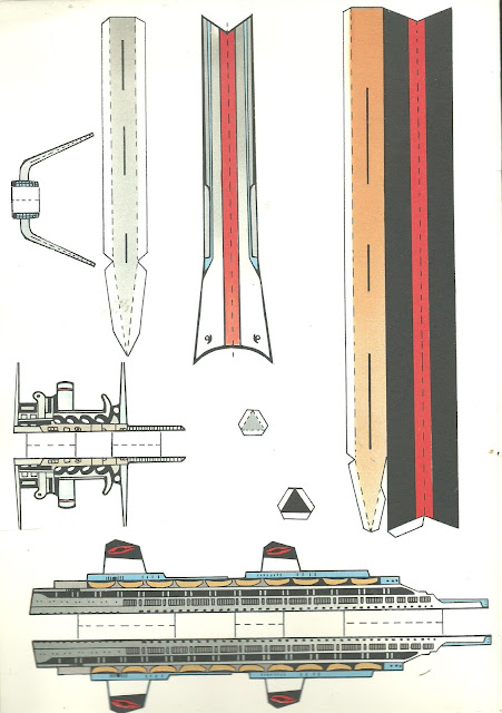 Hamilton Junction : A Paper Ship to Print and Make!