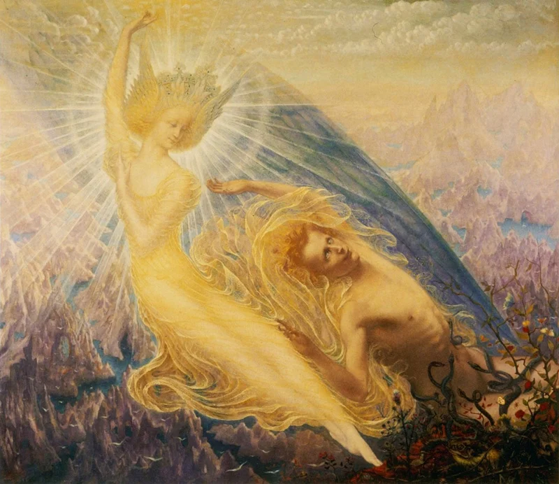 Jean Delville 1867-1953 - pintor simbolista belga  Jean Delville 1867-1953 - pintor simbolista belga