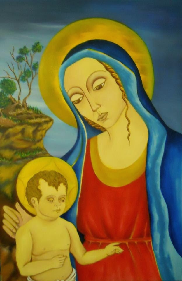 Mary and Jesus