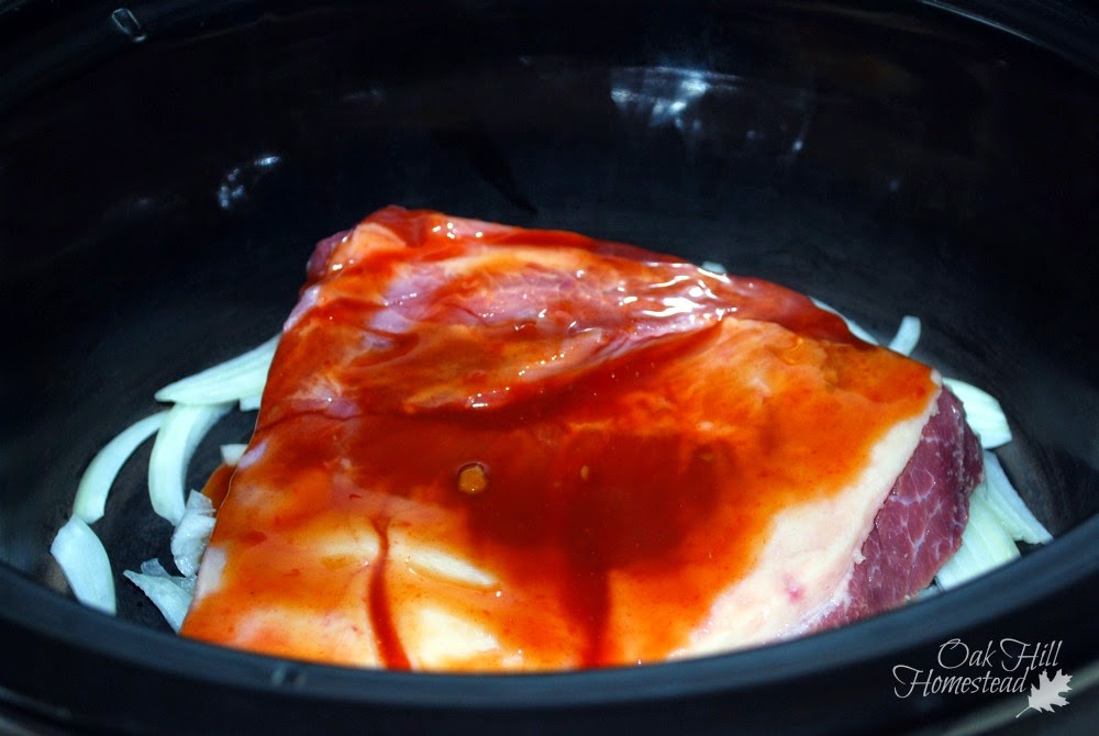 Beef Brisket in the Slow Cooker Oak Hill Homestead